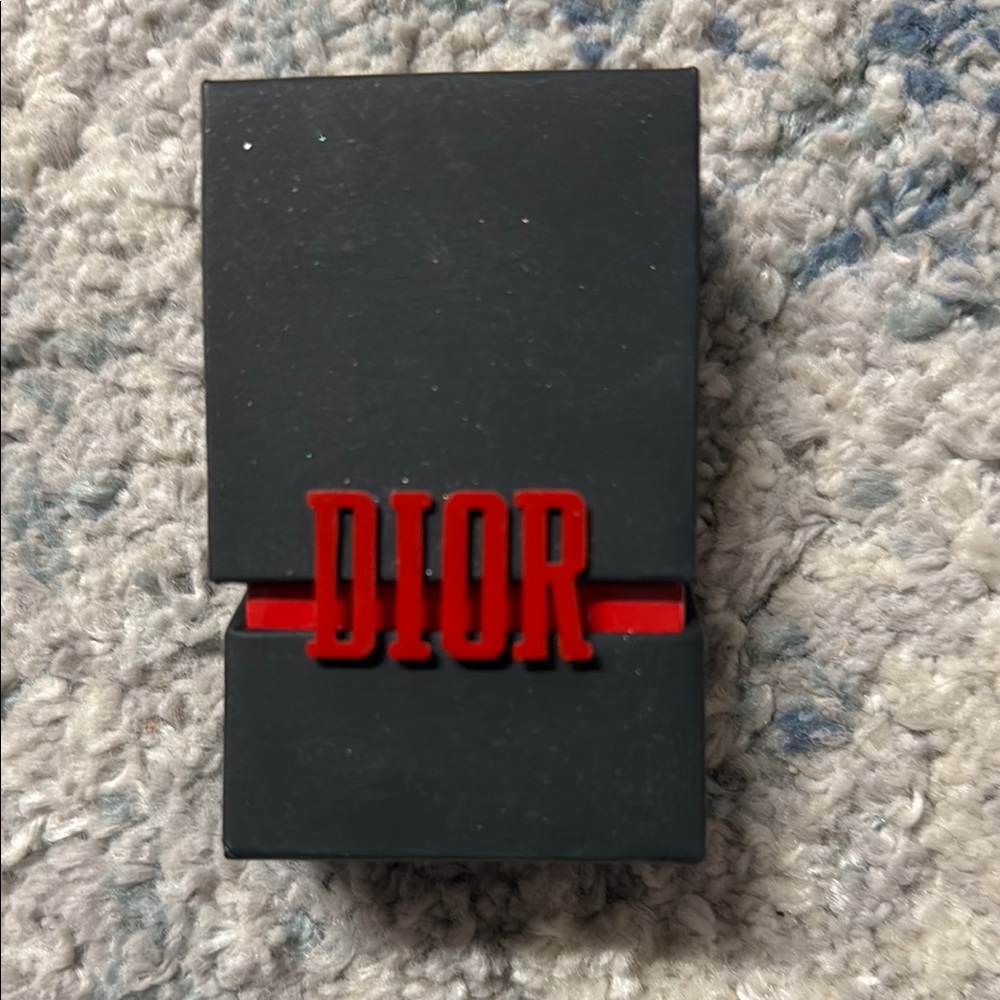 Dior Lipstick Case with 2 Lipsticks Included Inside Box
